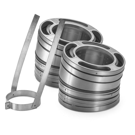 6" DuraPlus 15 Degree Stainless Steel Elbow Kit - 6DP-E15SS