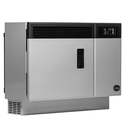 US Stove Wall Mount Direct Vent Pellet Stove with 28 lb Hopper and Remote