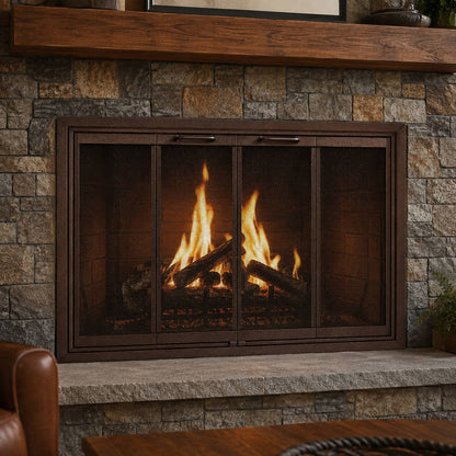 Cameo Custom Masonry Fireplace Door