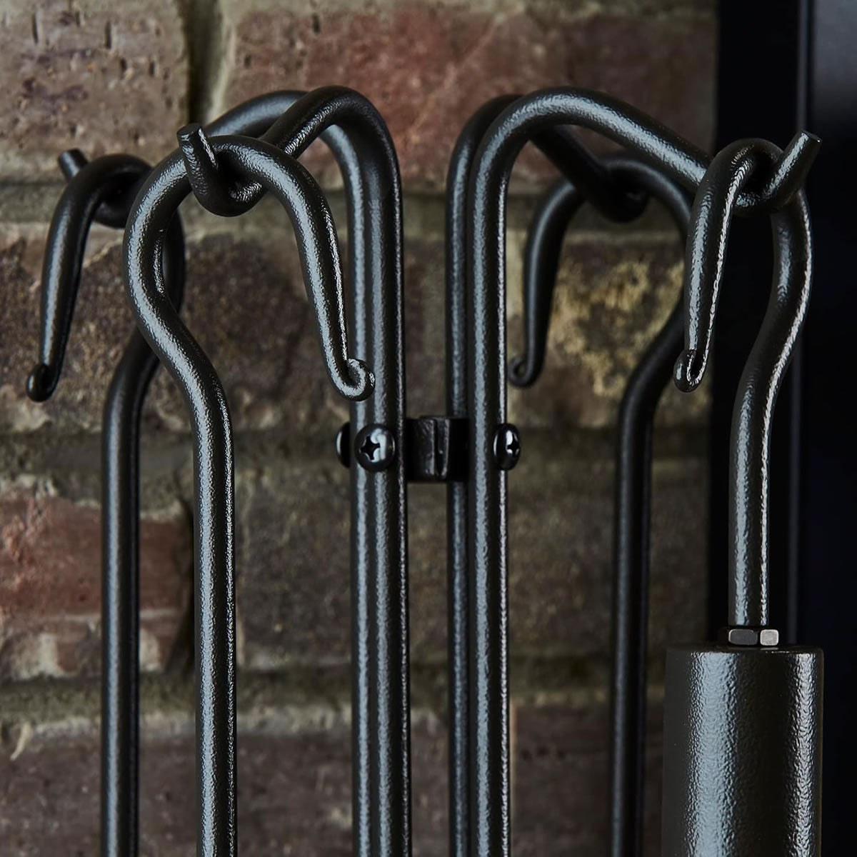 5 Piece Olde World Iron Mini Fireset