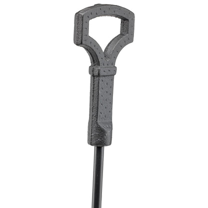 37" Poker With Key Handle - Black