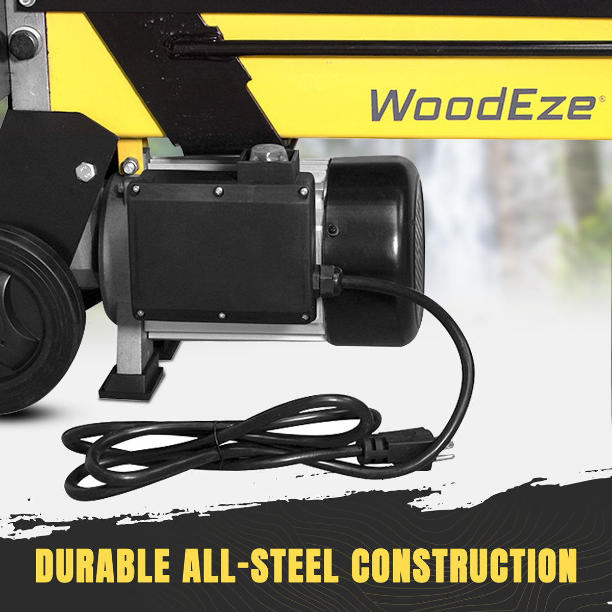 WoodEze 4-Ton Yellow Electric Log Splitter - LS56