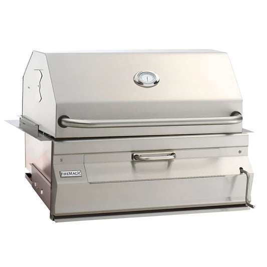 FireMagic Legacy Charcoal 24" Stainless Steel Built-In Grill - 12SC01CA