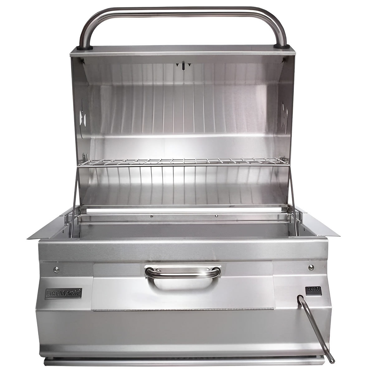 FireMagic Legacy Charcoal 24" Stainless Steel Built-In Grill - 12SC01CA