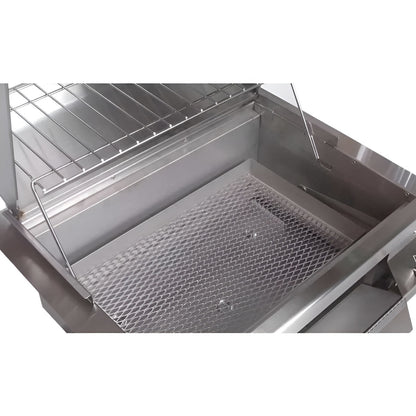 FireMagic Legacy Charcoal 24" Stainless Steel Built-In Grill - 12SC01CA