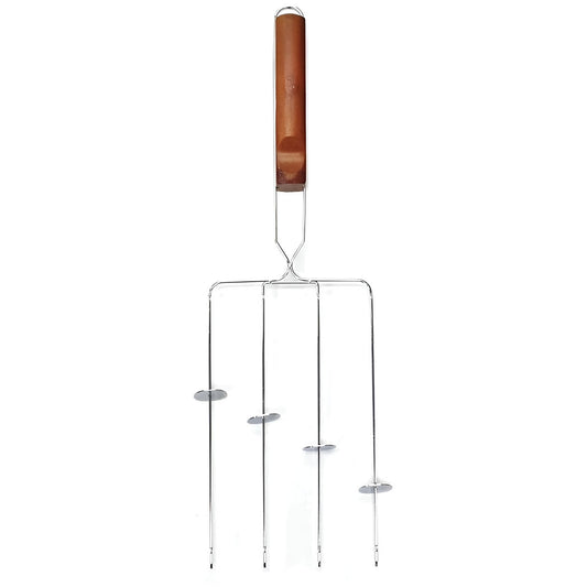 Mr. Bar-B-Q 4 Pronged Kabob Grilling Basket