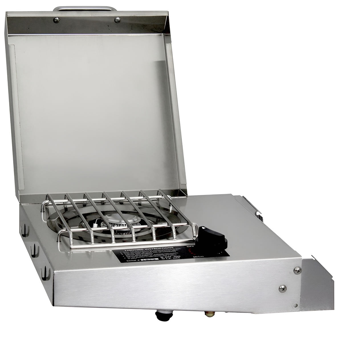 MHP Outdoor Stainless Steel Side Burner - LP-NG - SBA3
