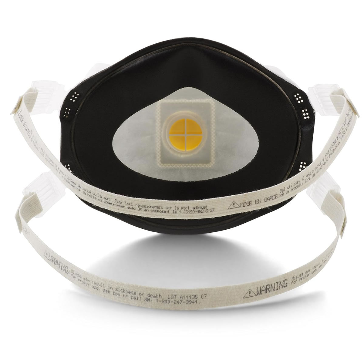 3M 8293 P100 Industrial Respirator with Valve, USA Made, White