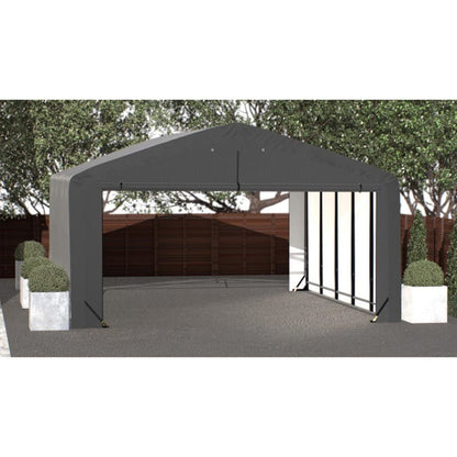 ShelterTube 20 x 23 x 12 Wind & Snow-Load Rated Garage - Gray