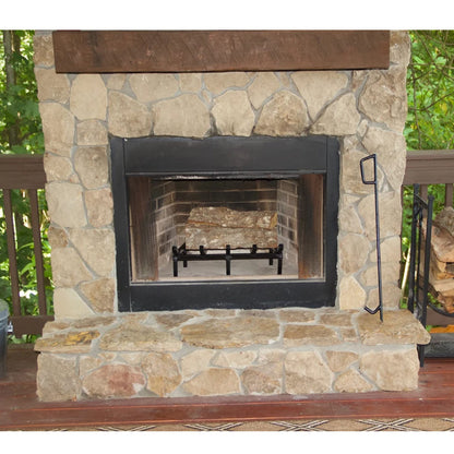 33" Super Heavy Duty Tapered Fireplace Grate