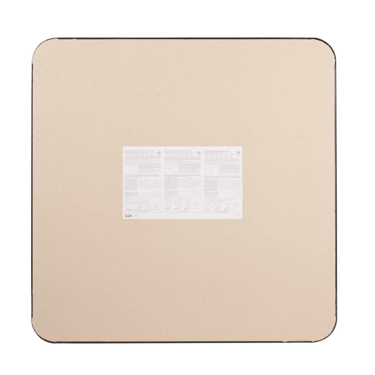 36" X 36" UL 1618 Black Stoveboard