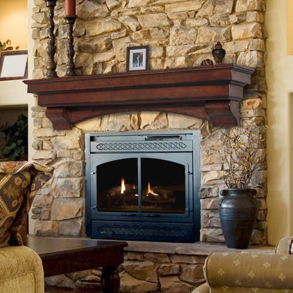 48" Auburn Fireplace Shelf by Pearl Mantels - Unfinished