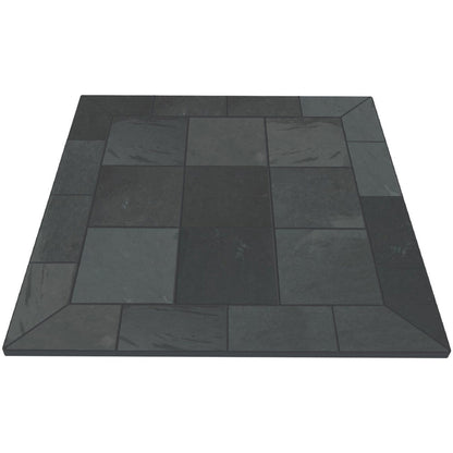 WoodEze Smokey Grey Slate 40" x 40" Wall Board