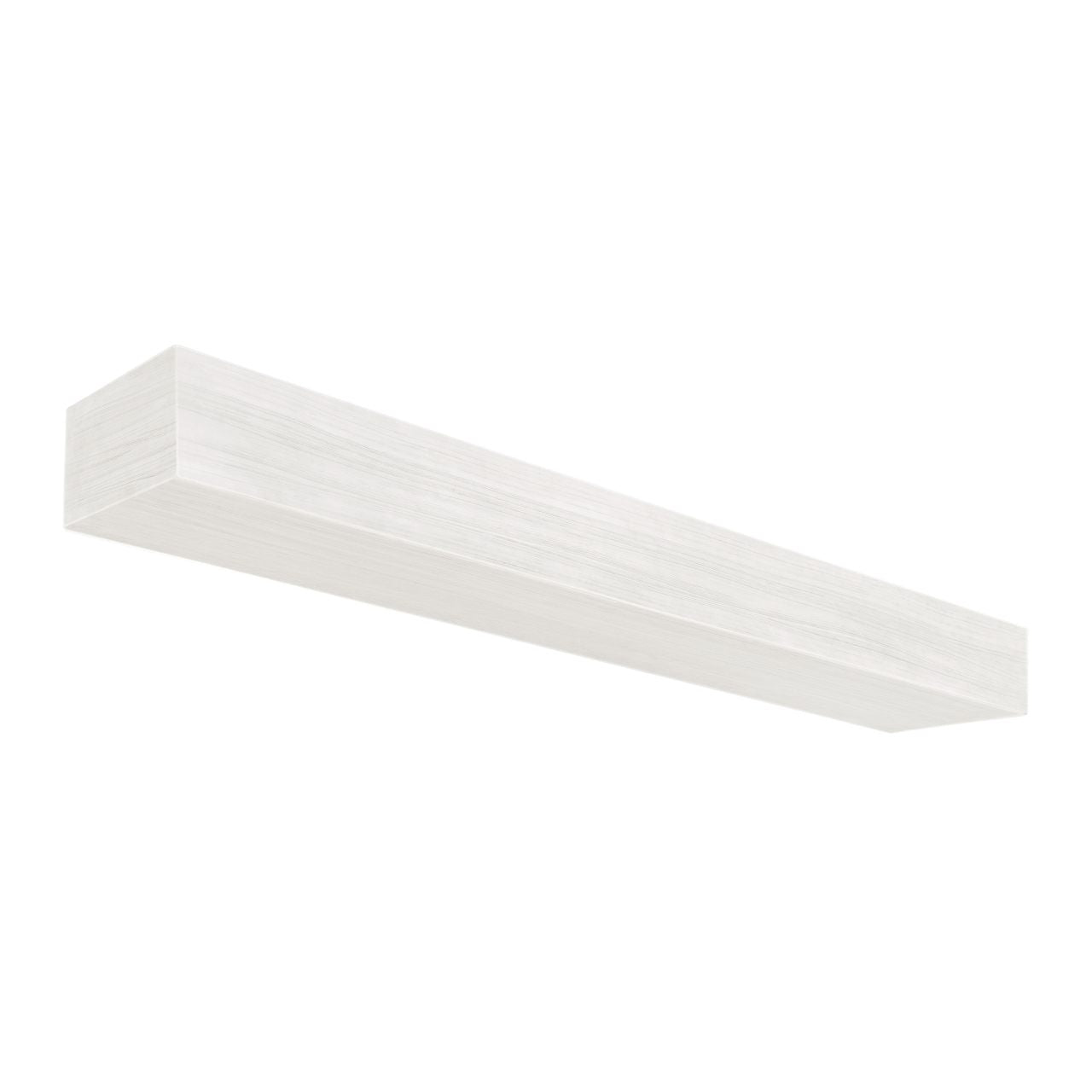 48" Zachary Non-Combustible Fireplace Shelf by Pearl Mantels - Whitewash Finish