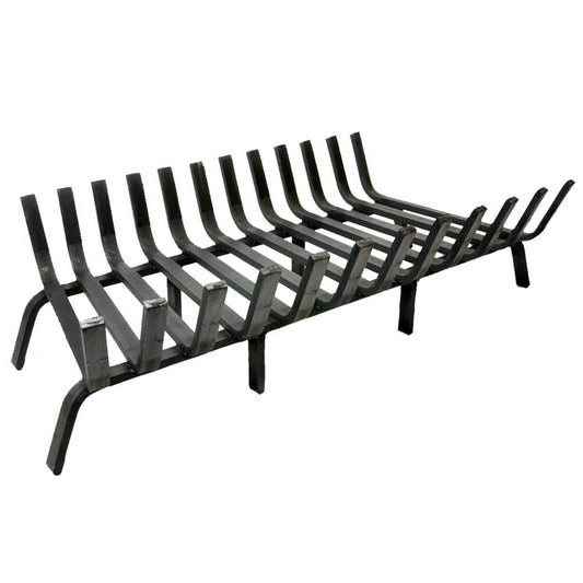 36" Deep Forest Lifetime Fireplace Grate - Extra Heavy-Duty