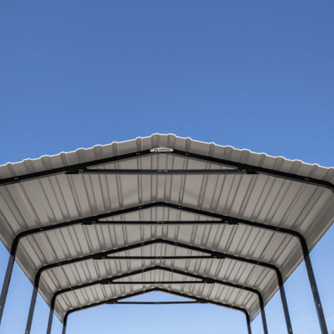 Arrow RV Carport 14 x 20 x 14 Ft. - Eggshell