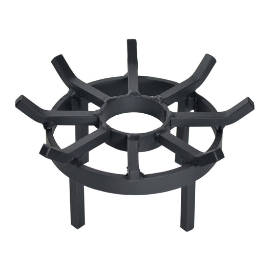 Wagon Wheel Outdoor Fire Pit Grate- 12 inch Diameter