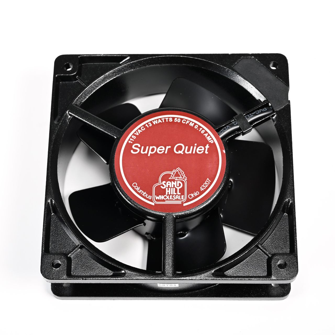 Super Quiet Fan - Black