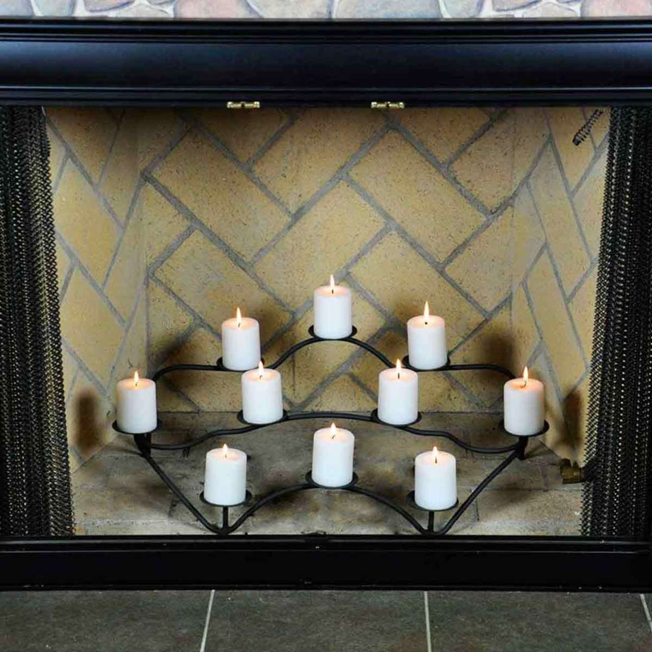 Contours Hearth Candelabra