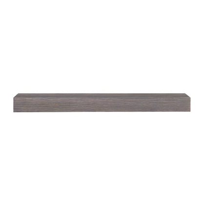 72" Zachary Non-Combustible Fireplace Shelf by Pearl Mantels - Natural Wood Look w/ Little River Finish