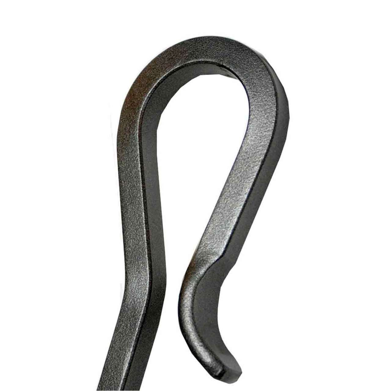 Shepherd's Hook Hoe - 28'' Long - Black Powder Coated Finish