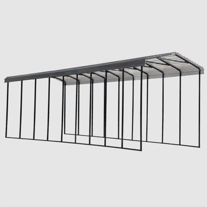 Arrow RV Carport 14 x 42 x 14 Ft. - Charcoal