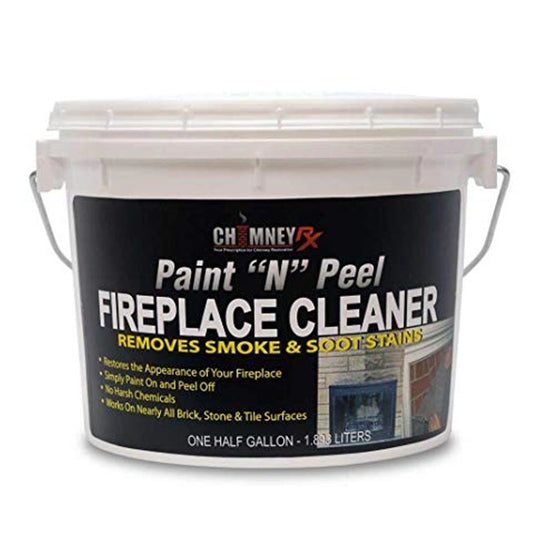 ChimneyRX Paint and Peel Fireplace Cleaner - 1/2 Gallon