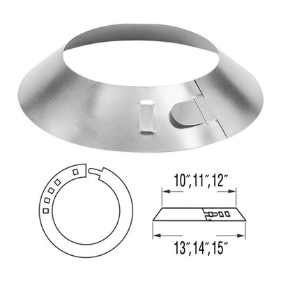 6" - 8" DuraPlus Storm Collar - 6DP-SC