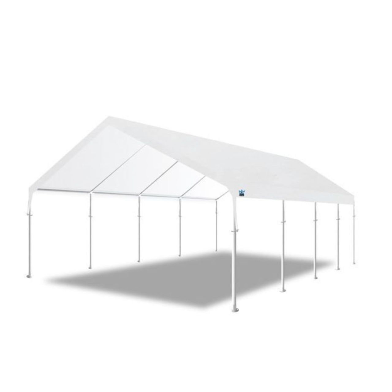 King Canopy  18' x 27' White Hercules 10 Leg Canopy