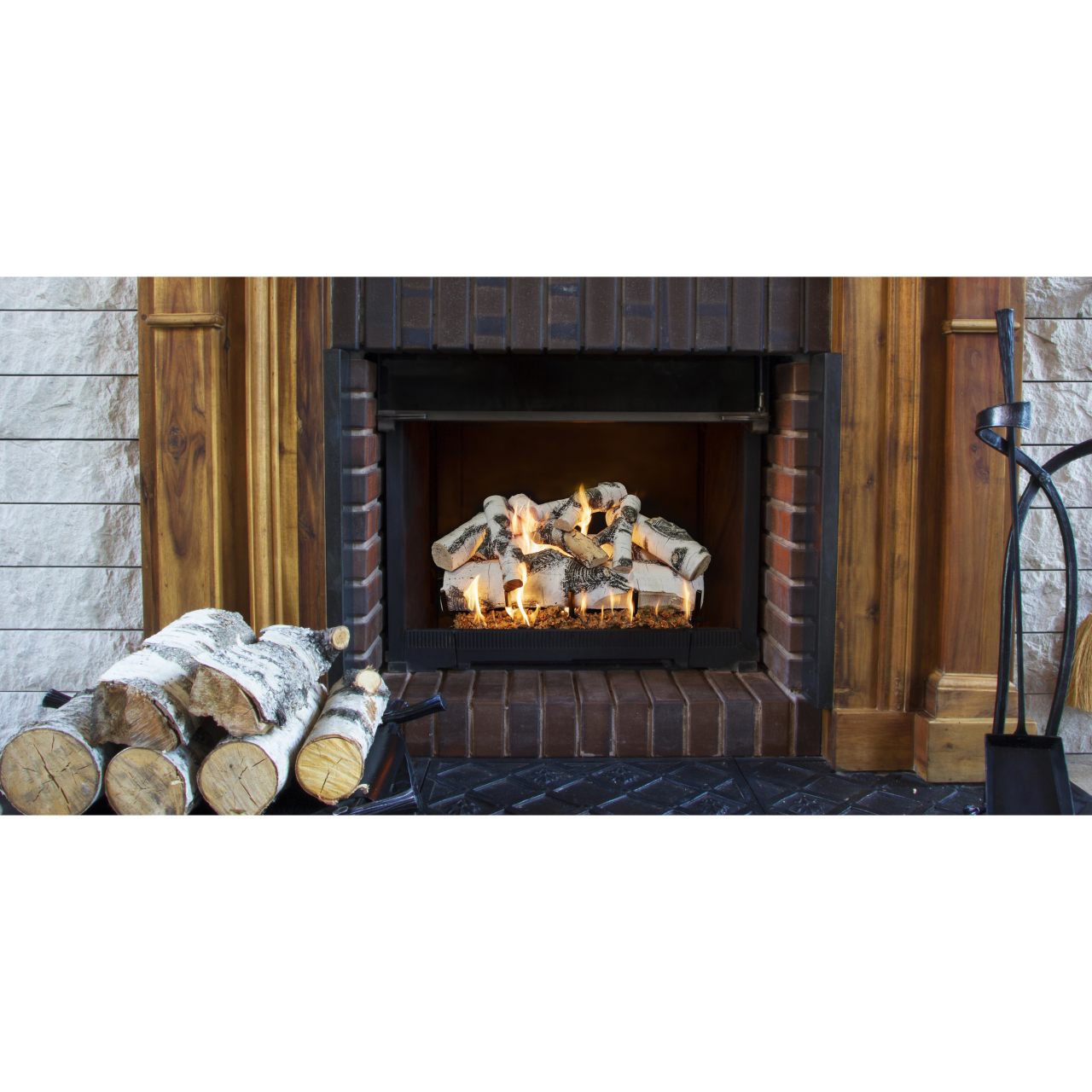 Grand Canyon Gas Logs Quaker Aspen Twig Set - 4 Twigs