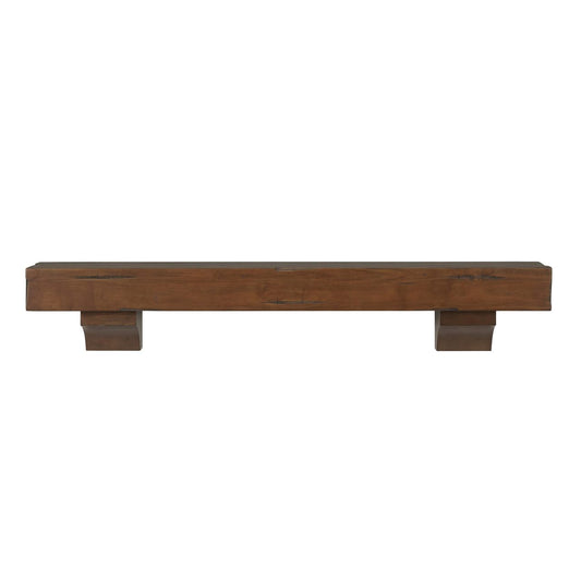 72" Shenandoah Fireplace Shelf by Pearl Mantels - Cherry Distressed Finish