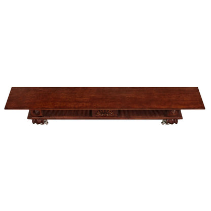 72" Devonshire Fireplace Shelf by Pearl Mantels - Cherry Distressed Finish