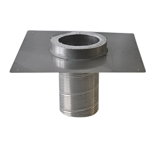 7" Ventis Class-A All Fuel Chimney 304L Stainless Transition Plate - VA-TP07
