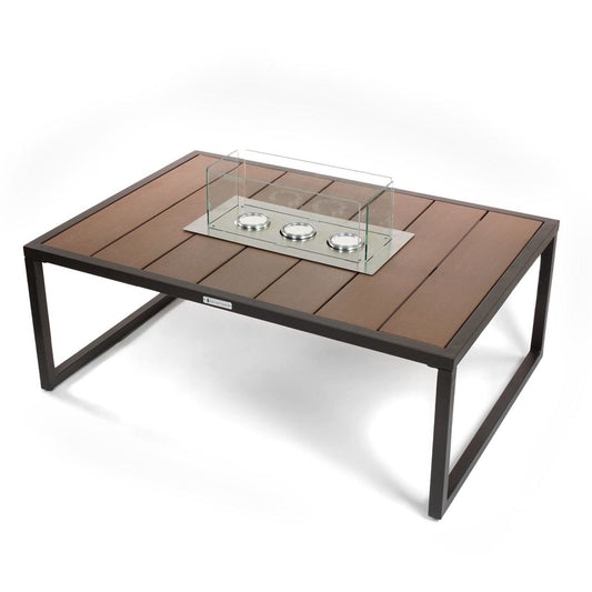 Nero Gel Fuel 30" Fire Table - Espresso