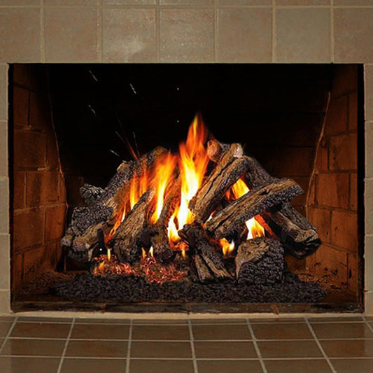 18''-30'' Peterson Real Fyre Western Campfyre Vented Gas Log Kit