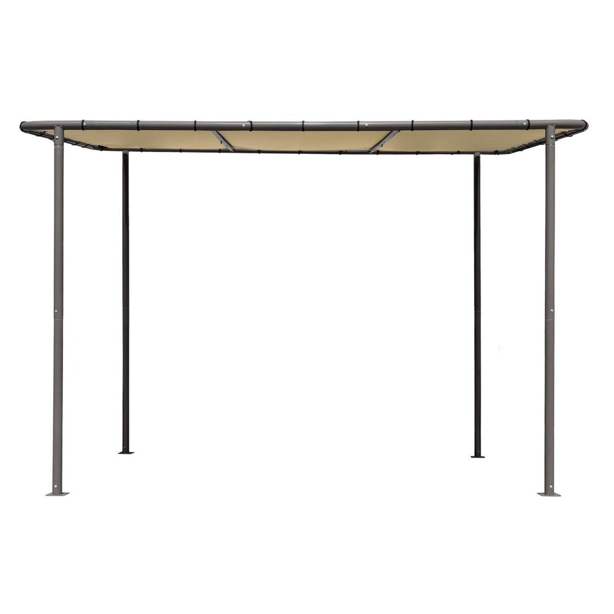 Solano 10' x 6' Gazebo Canopy - Tan