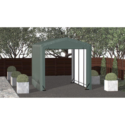 ShelterTube 10 x 14 x 10  Wind & Snow-Load Rated Garage - Green