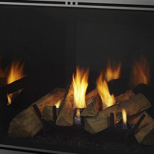 Majestic 36" Reflective Black Glass Walls - GLMQ36