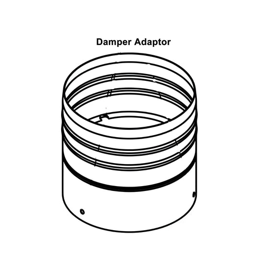 Majestic Required Adaptor for HEAT-ZONE-GAS - HZMR-ADP