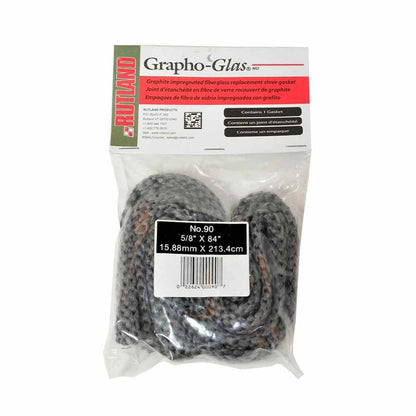 Grapho-Glas Flat Tape Woodstove Gasket - 5/8" x 84" Long