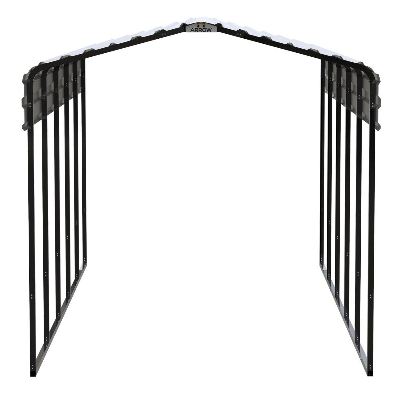 Arrow 10' x 24' x 9' Carport - Eggshell