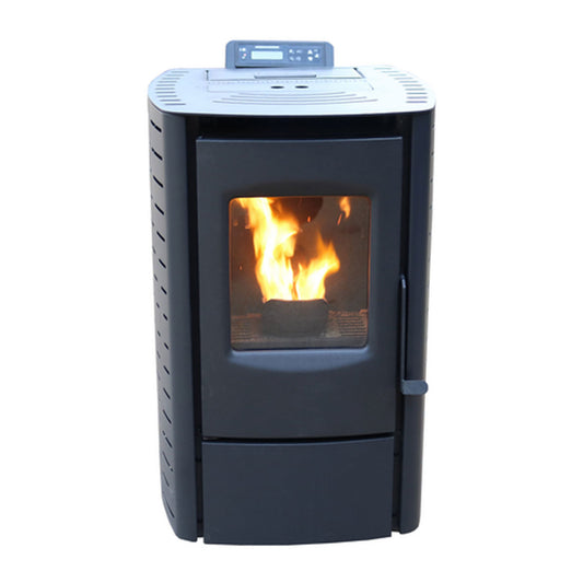 Small Black Pellet Stove- 800 sq. ft- F500215