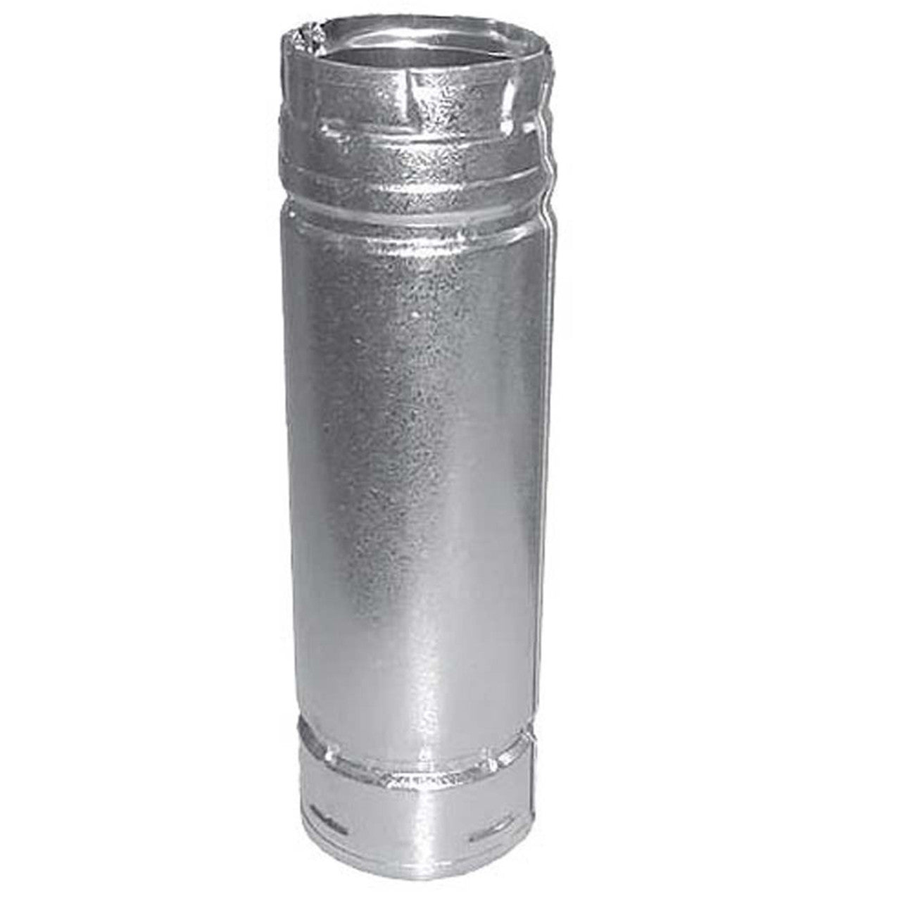 4" x 12" PelletVent Pro Galvalume Pellet Stove Chimney Pipe - 4PVP-12