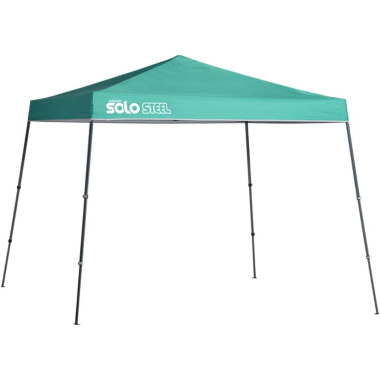 Solo Steel 72 11' x 11' Slant Leg Canopy - Turquoise