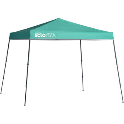 Solo Steel 72 11' x 11' Slant Leg Canopy - Turquoise