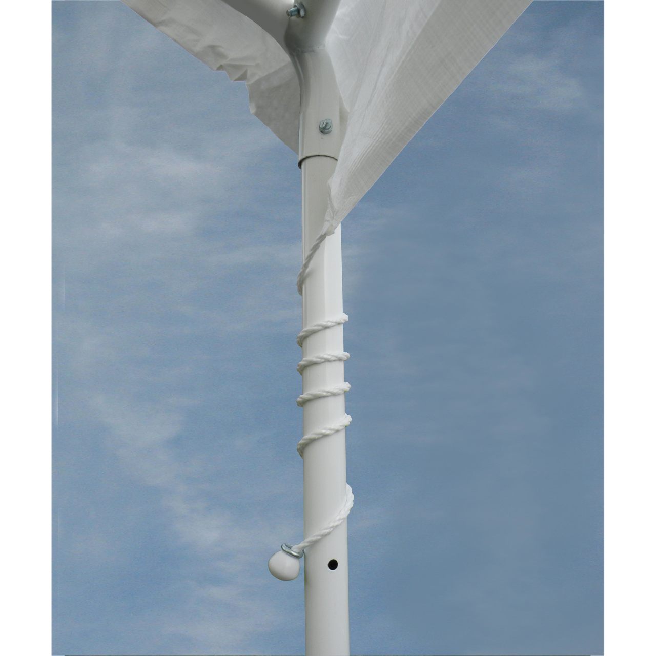 10' x 20' MaxAP Gazebo Canopy with 8 Legs - White
