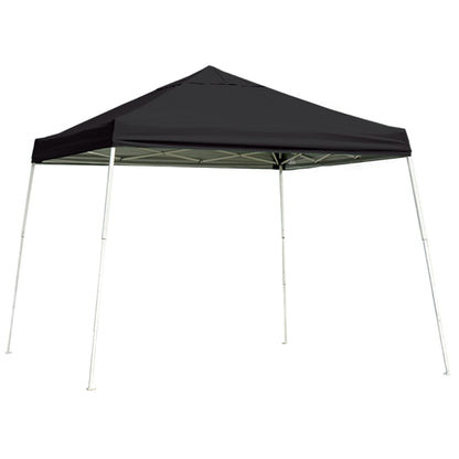 Pop-Up HD 12 x 12 Slant Leg Canopy  - Black