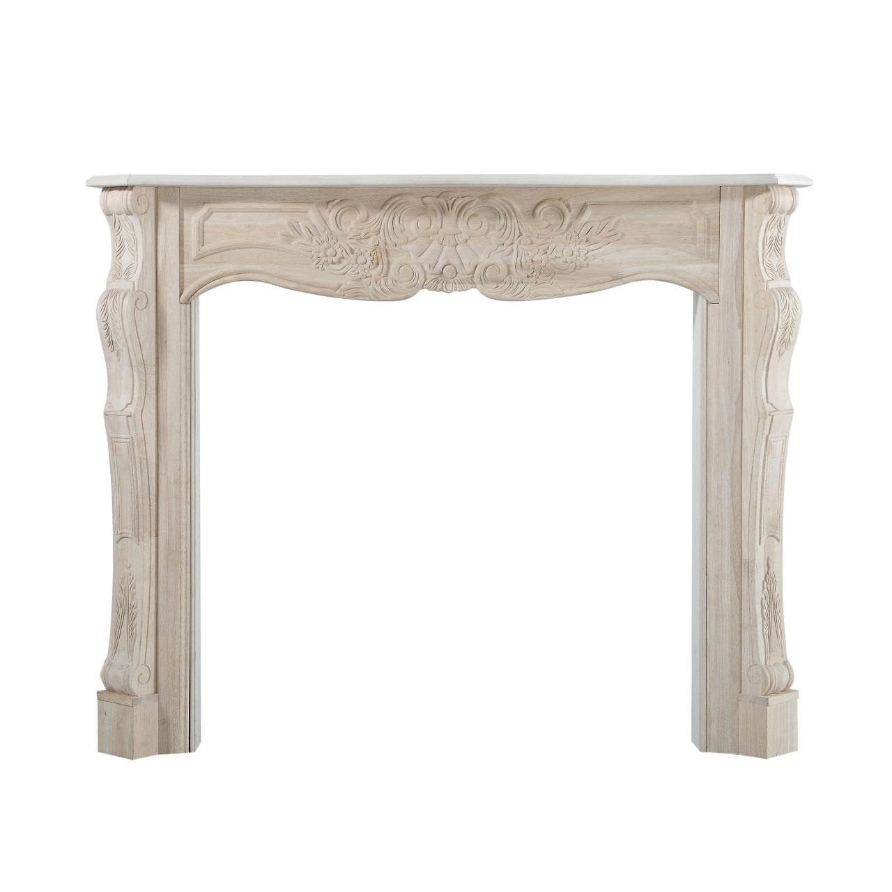 48'' Deauville Unfinished Fireplace Surround by Pearl Mantels