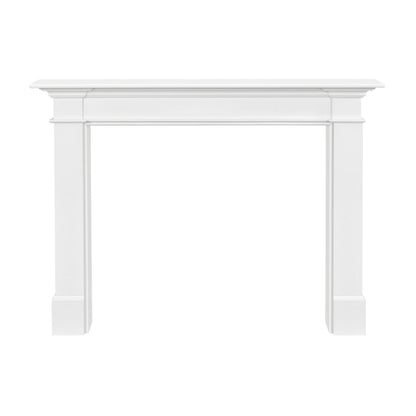 56" Radford MDF Fireplace Mantel by Pearl Mantels - White Paint Finish