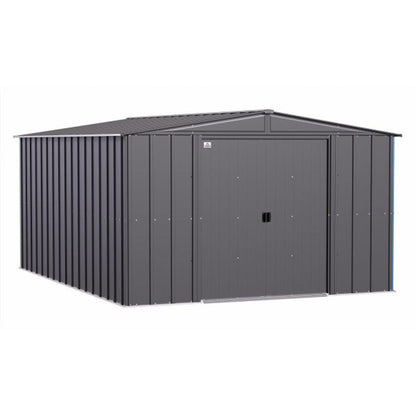 Arrow Classic Steel Storage Shed  10 x 14 -  Charcoal